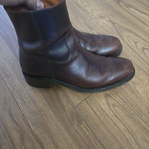 Frye Dark Brown Leather Boots